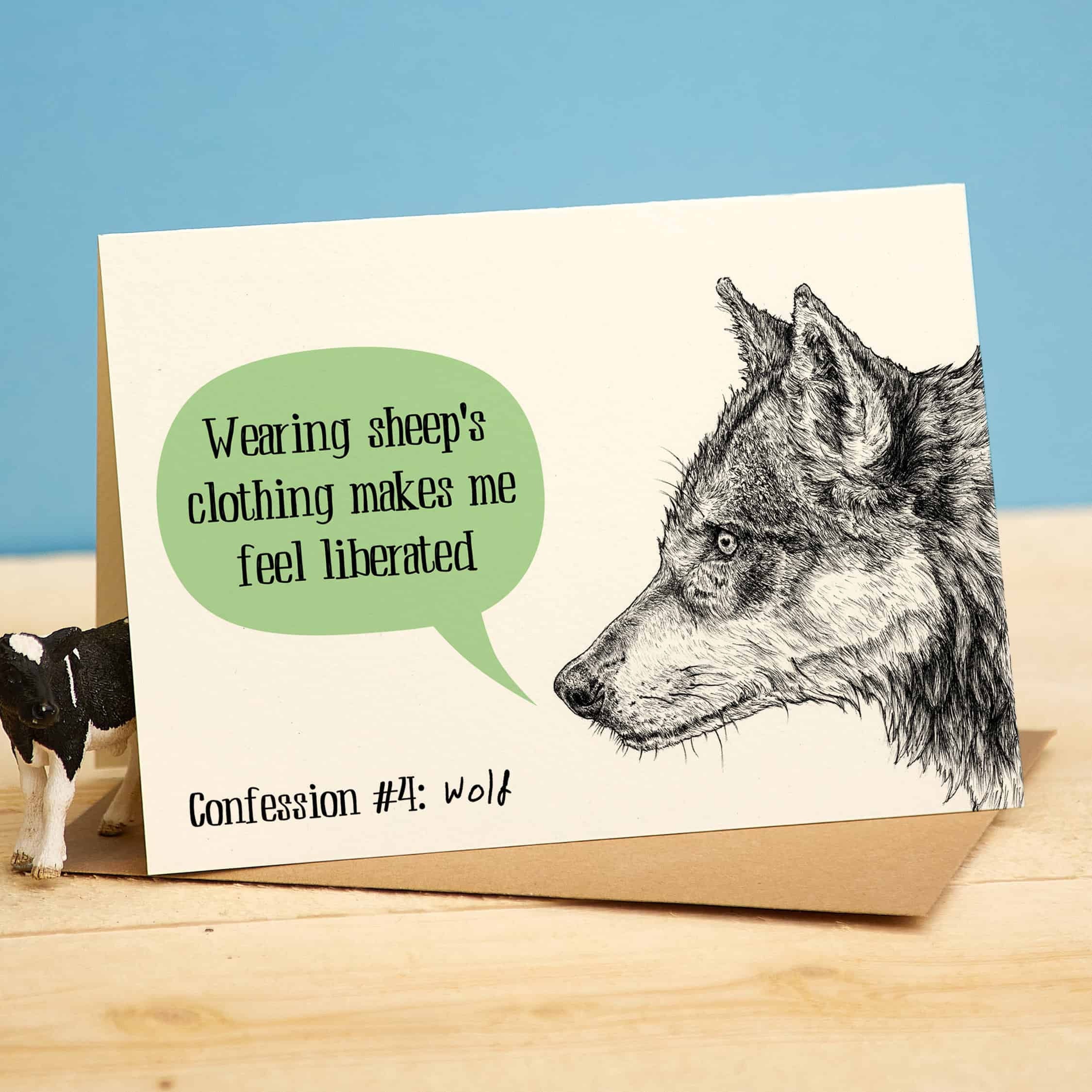 Wolf Creature Confessions Card Wolf Card Spirit Animal - Etsy Wolf Creature Confessions Card Wolf Card Spirit Animal - Etsy