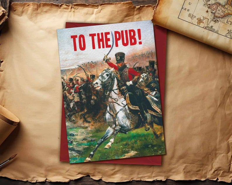 To The Pub Card by Artijoke - Funny Birthday Card - 18th Birthday Card - 21st Birthday Card image 1