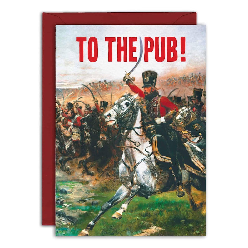 To The Pub Card by Artijoke - Funny Birthday Card - 18th Birthday Card - 21st Birthday Card image 3