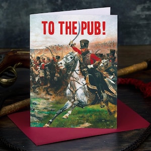 To The Pub Card by Artijoke - Funny Birthday Card - 18th Birthday Card - 21st Birthday Card image 2