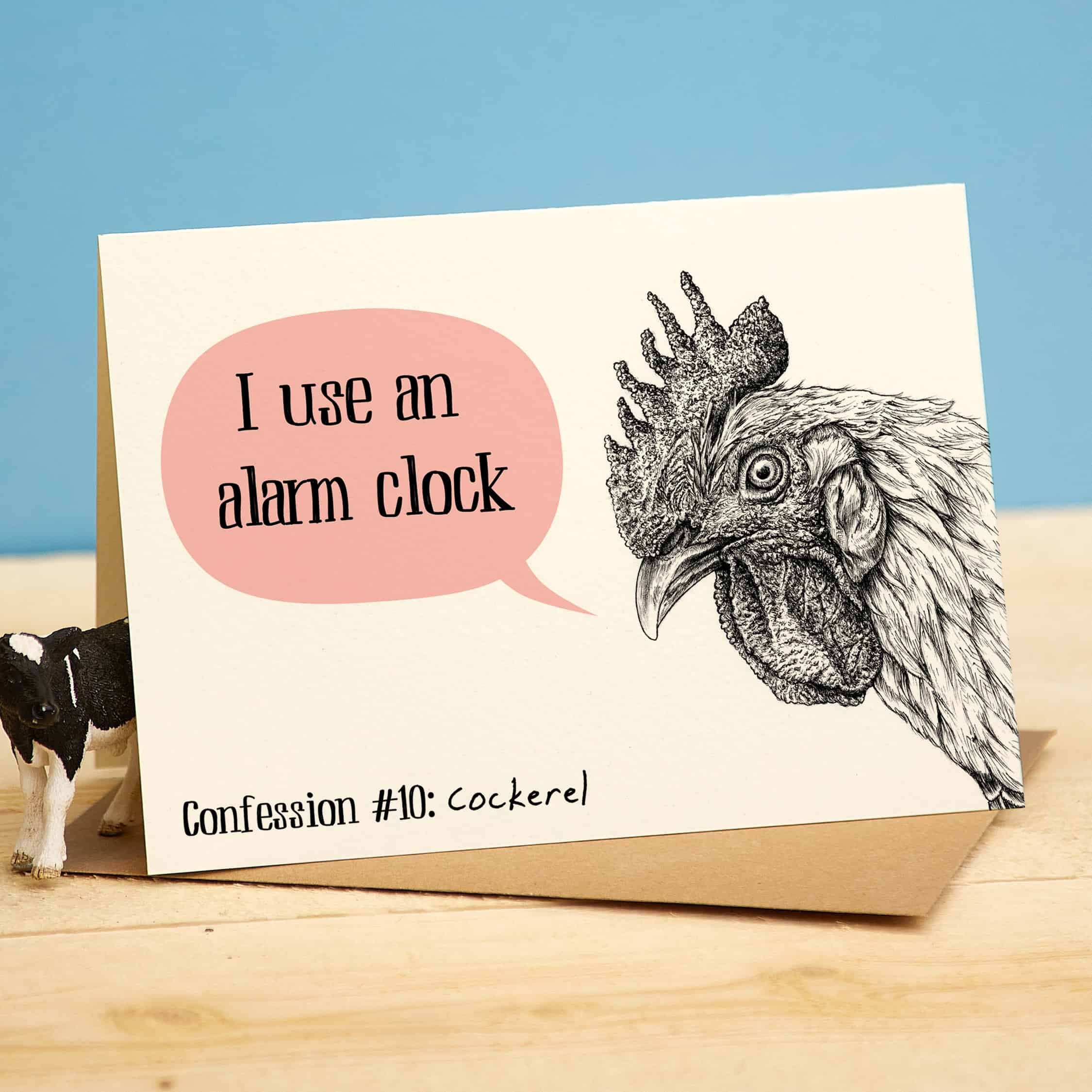 Cockerel Creature Confessions Card Chicken Card Hen Card - Etsy Cockerel Creature Confessions Card Chicken Card Hen Card - Etsy