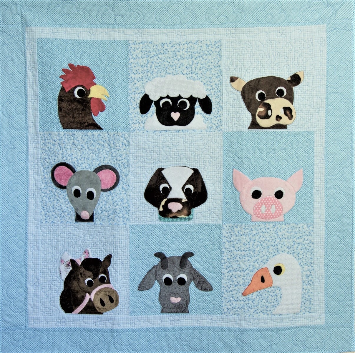 Free Farm Animal Quilt Block Patterns Lesmyl Scuisine