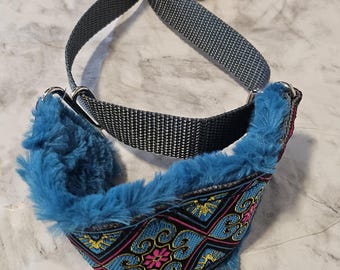 Gorgeous Wide French Martingale collar, Minky or Fleece lined, Long Martingale, Stunning French Martingale collar, Variety of patterns