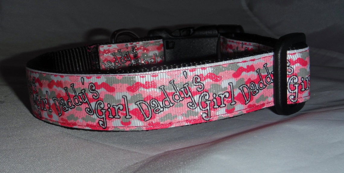 Daddy's Girl Dog Collar Etsy