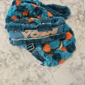 Custom  All Minky Ring Lead with Tug! Will not fade, fray or peel!  Your Dogs Name, ANY color or pattern = Agility Lead-Flyball Lead -