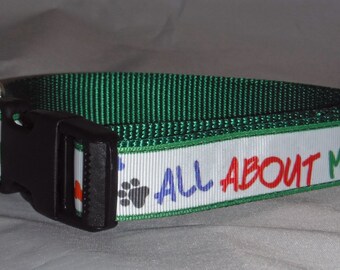 All About Me Dog Collar