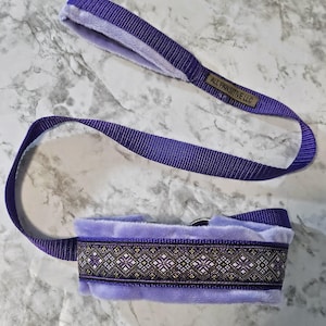 Correa de liberación rápida Fast Cat - ¡Elección de cinta! - Correa deportiva para señuelos de caza con vista de perro, forrada con Minky, cinta de 1,5", correa de liberación FCAT - ¡Nueva cinta!