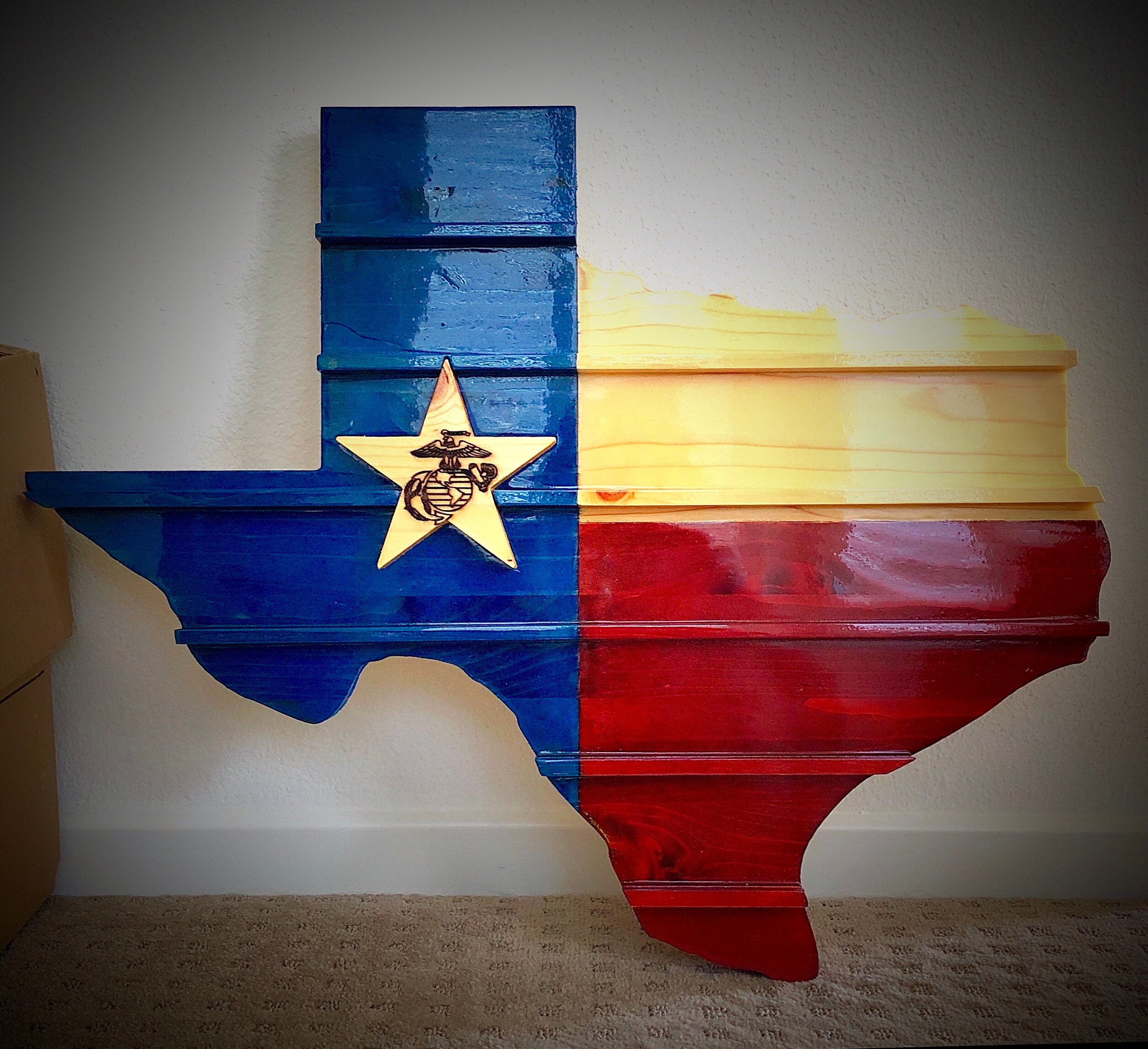 Texas Wall Challenge Coin Display - Etsy