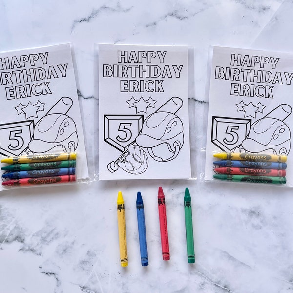 Baseball Party Favor - Etsy