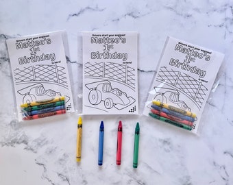 Kits de coloriage de voitures de course personnalisés, cadeaux pour enfants