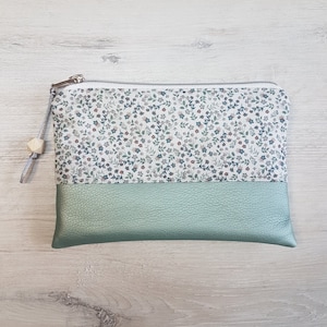 Borsa per cosmetici / Borsa per cosmetici XL / Borsa per assorbenti / Borsa piccola / Cotone / Similpelle / Fiori floreali