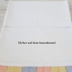 Turnbeutel mit Namen, Kinderturnbeutel, Kindergartenturnbeutel, Rucksack, Weltall, Planeten, Baumwolle, Kunstleder, Sterne Bild 6