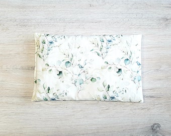 Personalized cherry pit pillows with name / Rapeseed pillows / Spelt pillows / Washable heat pillows / Cooling pillows / Grain pillows / Eucalyptus