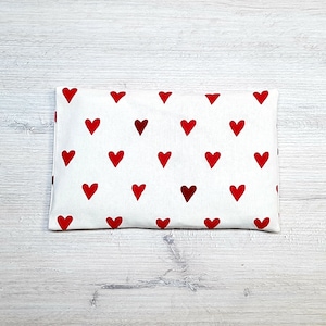 Personalized cherry stone pillow / rapeseed pillow / washable heat pad / cooling pad / grain pillow / hearts