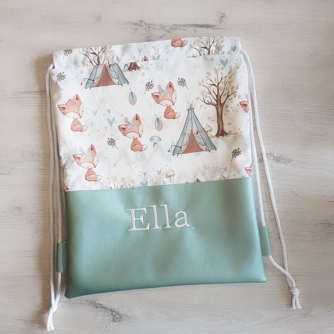 Gym Bag Personalized With Name / Children's Gym Bag / Etsy