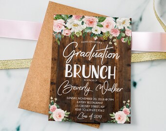 graduation invite etsy