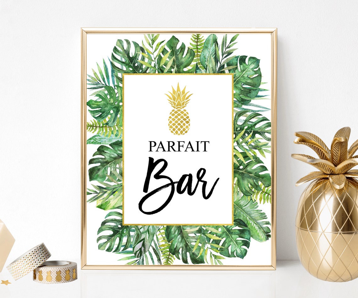 parfait-bar-sign-yogurt-parfait-buffet-table-sign-tropical-etsy