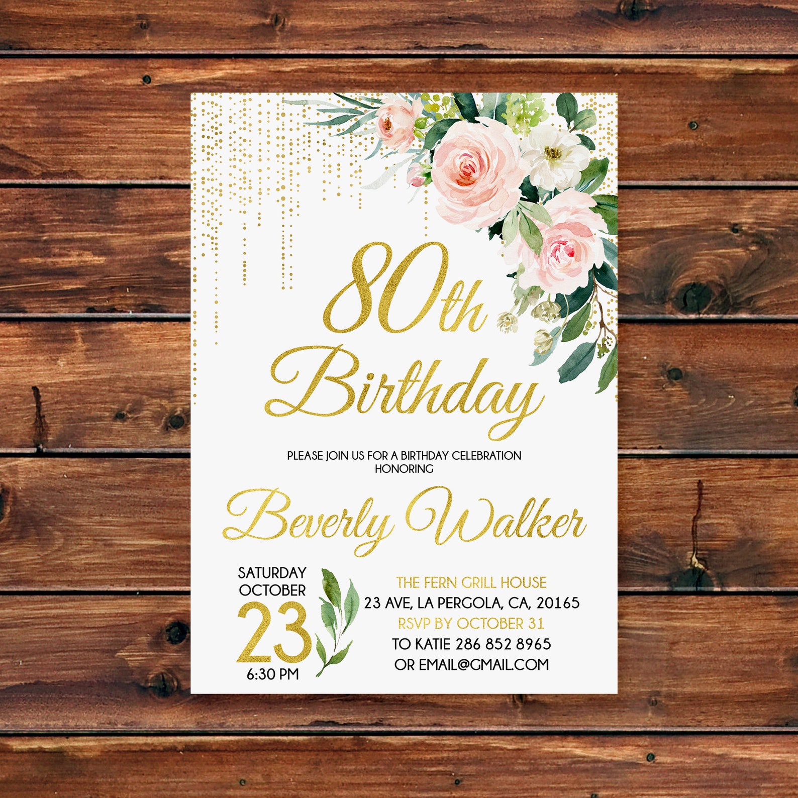 80th birthday invitation clip art vrogue co