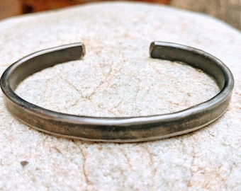 Titanium Cuff Bracelet, Simple Lightweight Design, Women's Jewelry