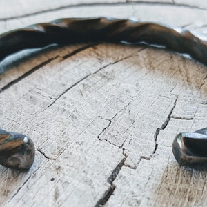 Twist Titanium Cuff Bracelet, Men&#39;s Bracelet, Men&#39;s Titanium Cuff, Rugged Bracelet, Heavy Bracelet, Bold Bracelet, Rustic Bracelet, Titanium