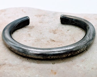 Handmade Titanium Cuff Bracelet - Custom Sized Unisex Design