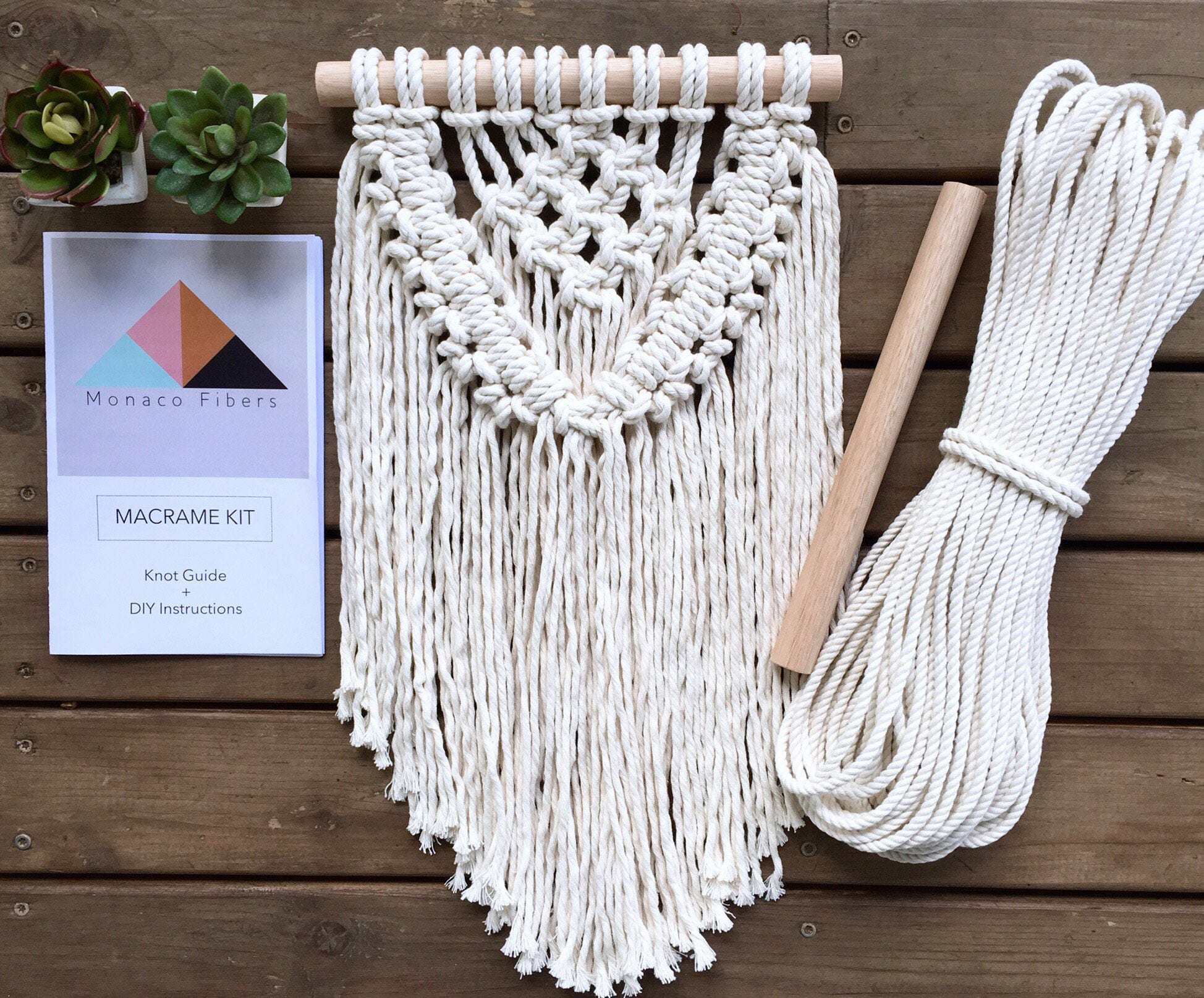 DIY Kit Macrame Kit Free shipping in US Etsy