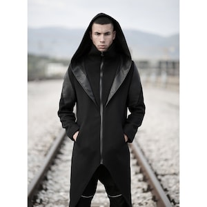 Vegan Coat Men Etsy