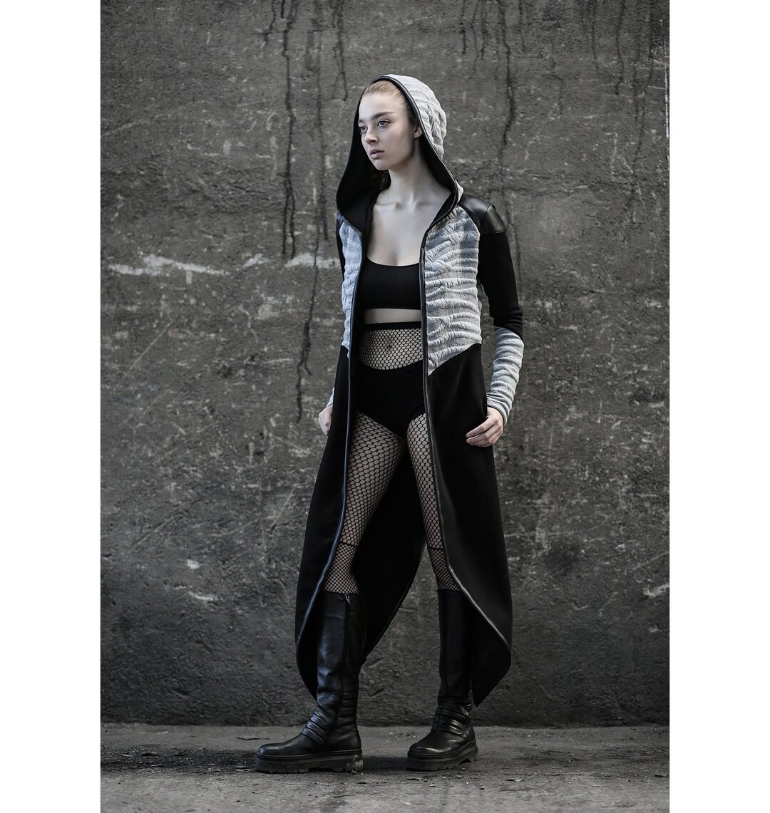 Cloak Rag Shallow Jacket (futuristic Fashion-street High Fashion-cyberpunk ...