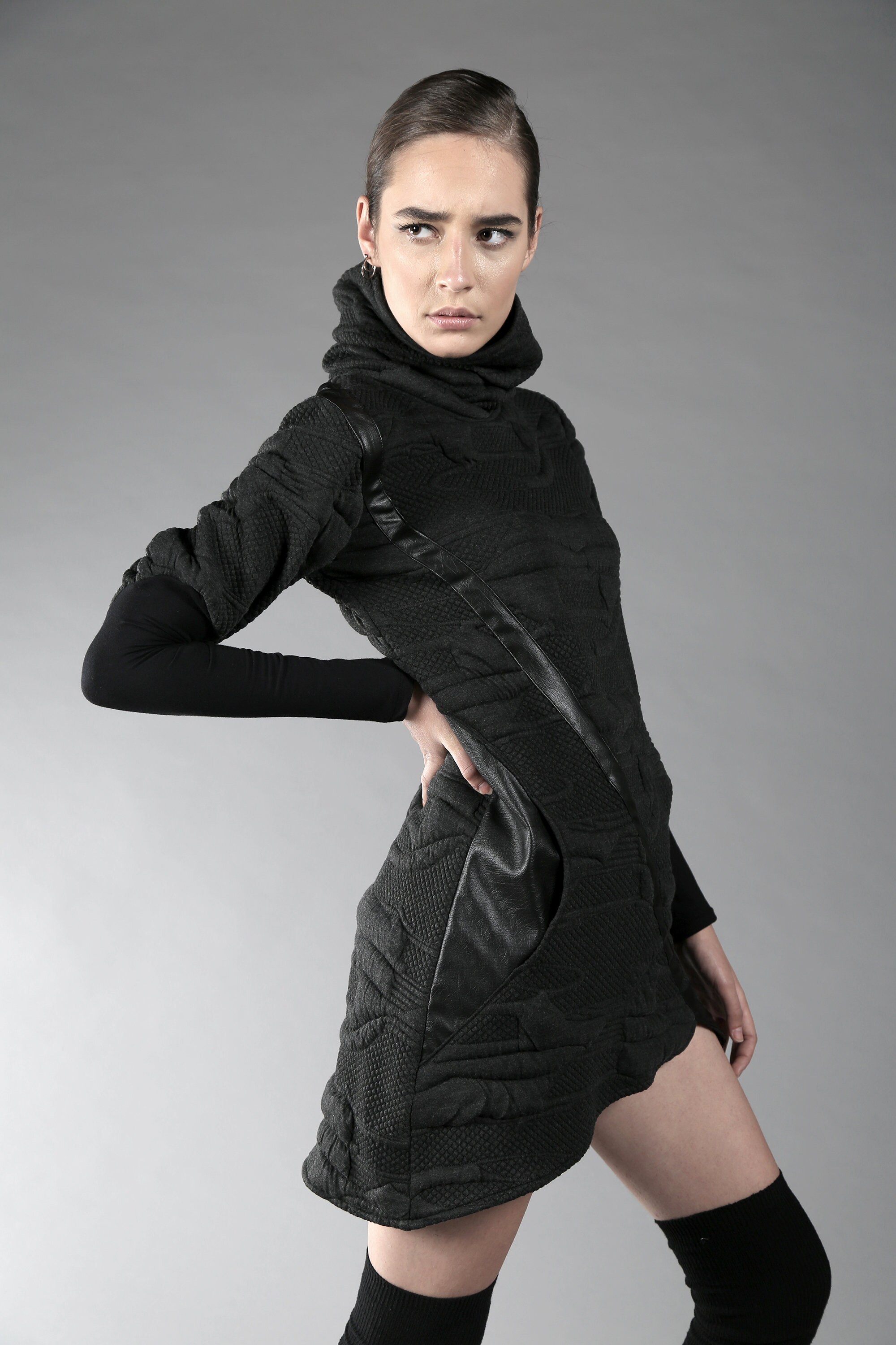 Blunder Tunic Dress (pullover-apocalyptic Clothing-cyberpunk