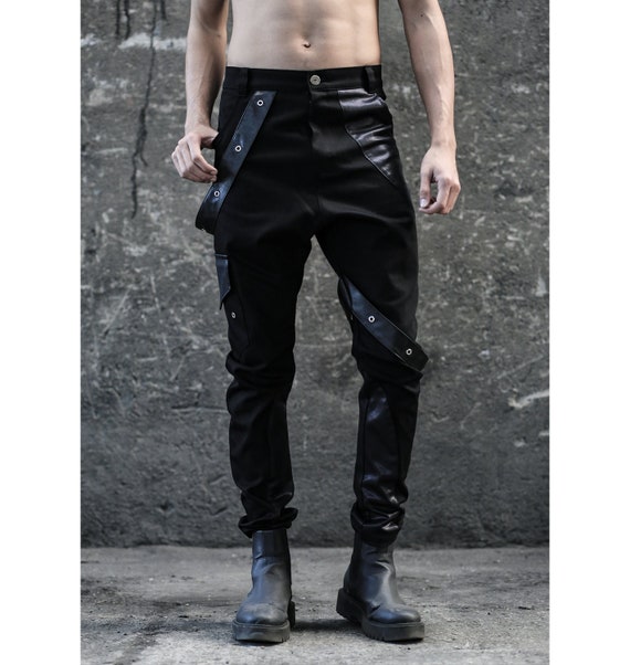 Pantalon polipiel hombre new arrivals
