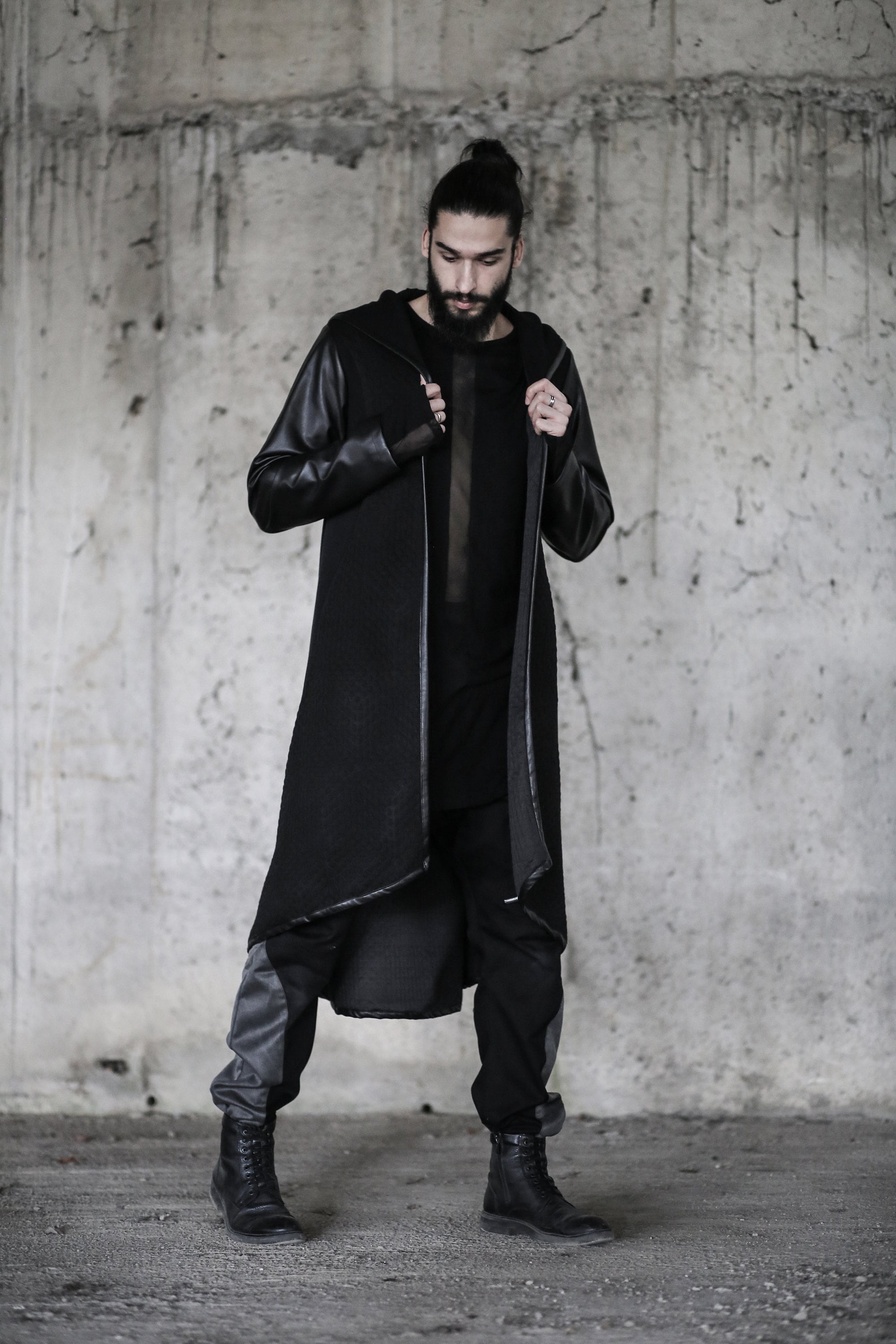 Nebulon Cardigan (long Wide Jacket-futuristic Fashion