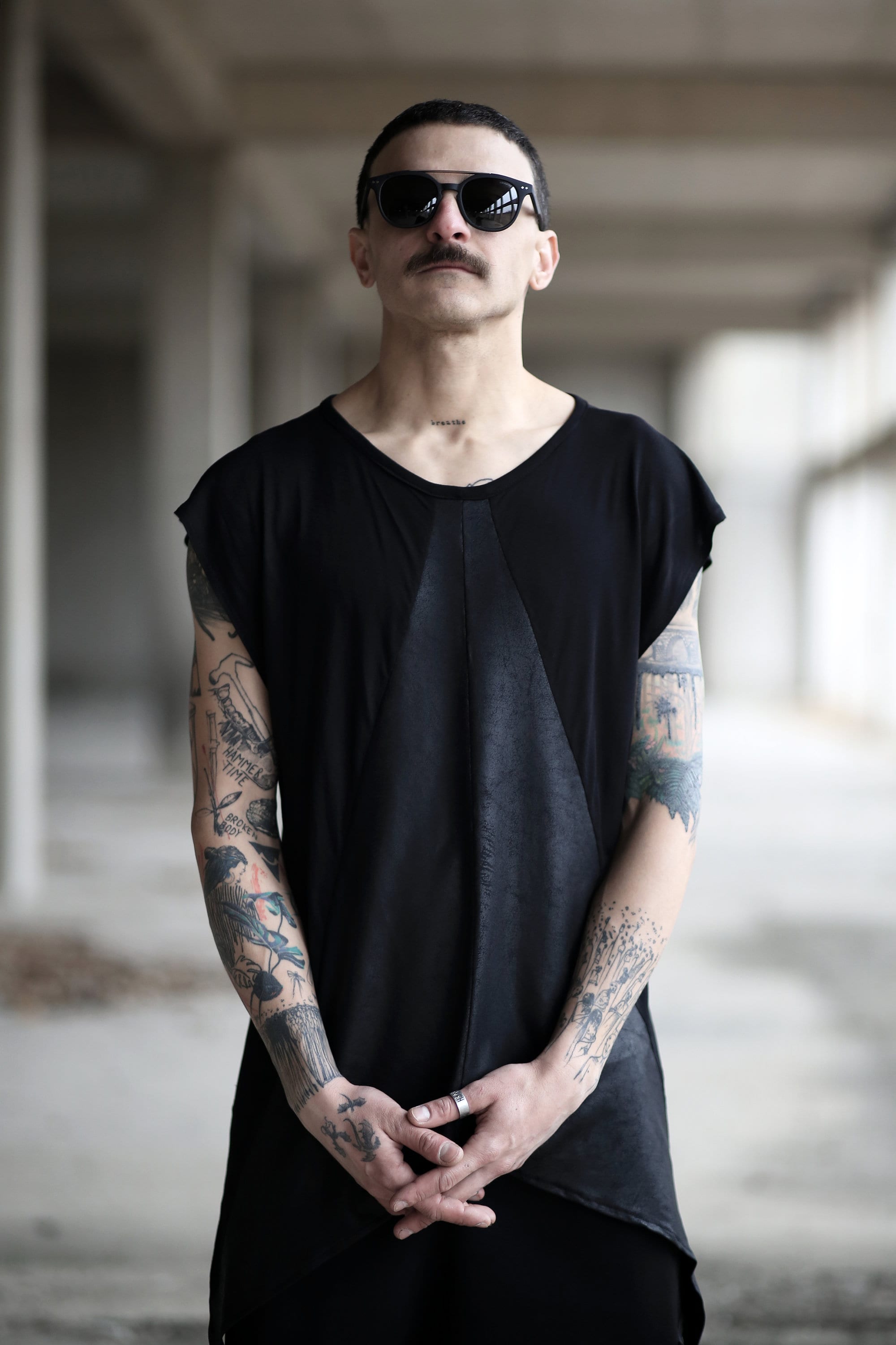 Hypnotized Men's Tank: Loose Viscose Georgette Top - Etsy