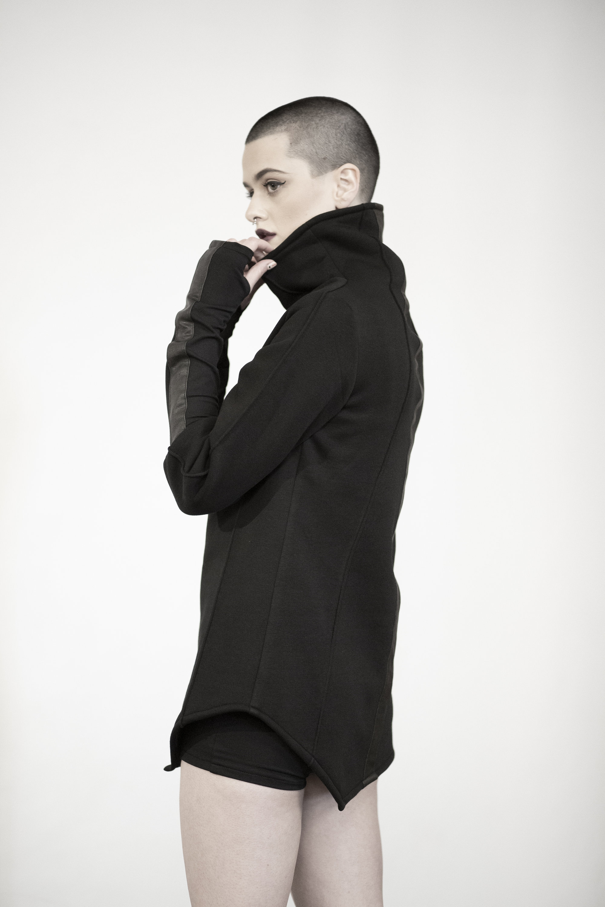 Bouncer Tunic women Fashion-pullover-sweatshirt-black | Etsy