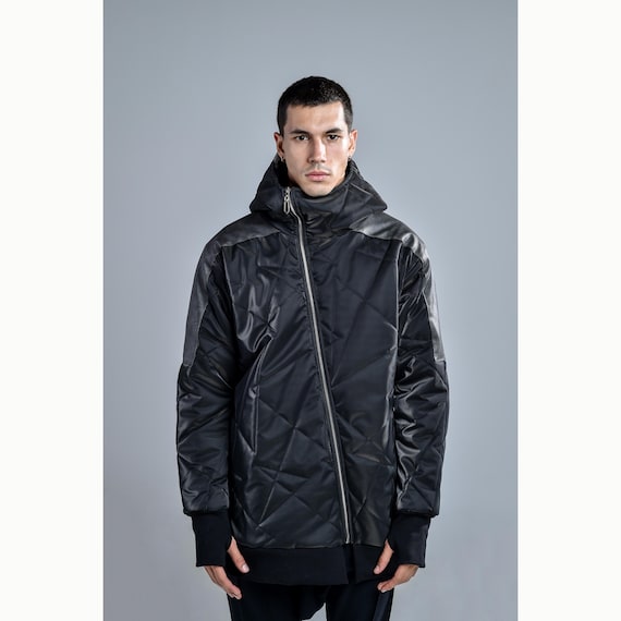 Avalon Jacket (men Black Jacket-men's Wear-futuristic-black