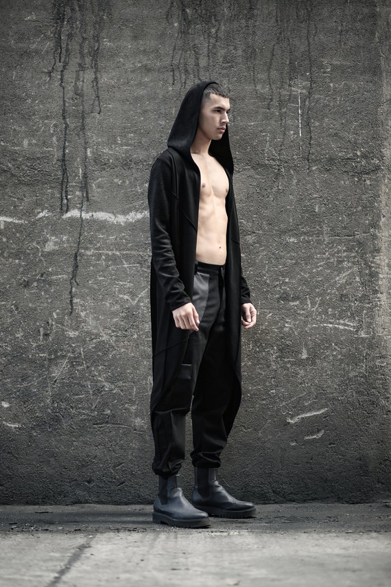 Black male cheap cardigan