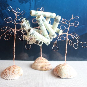 Simple Money Tree, perfect for impossible recipient, variety of bases, creative money giving, custom, gift for teenager, graduate, weddings