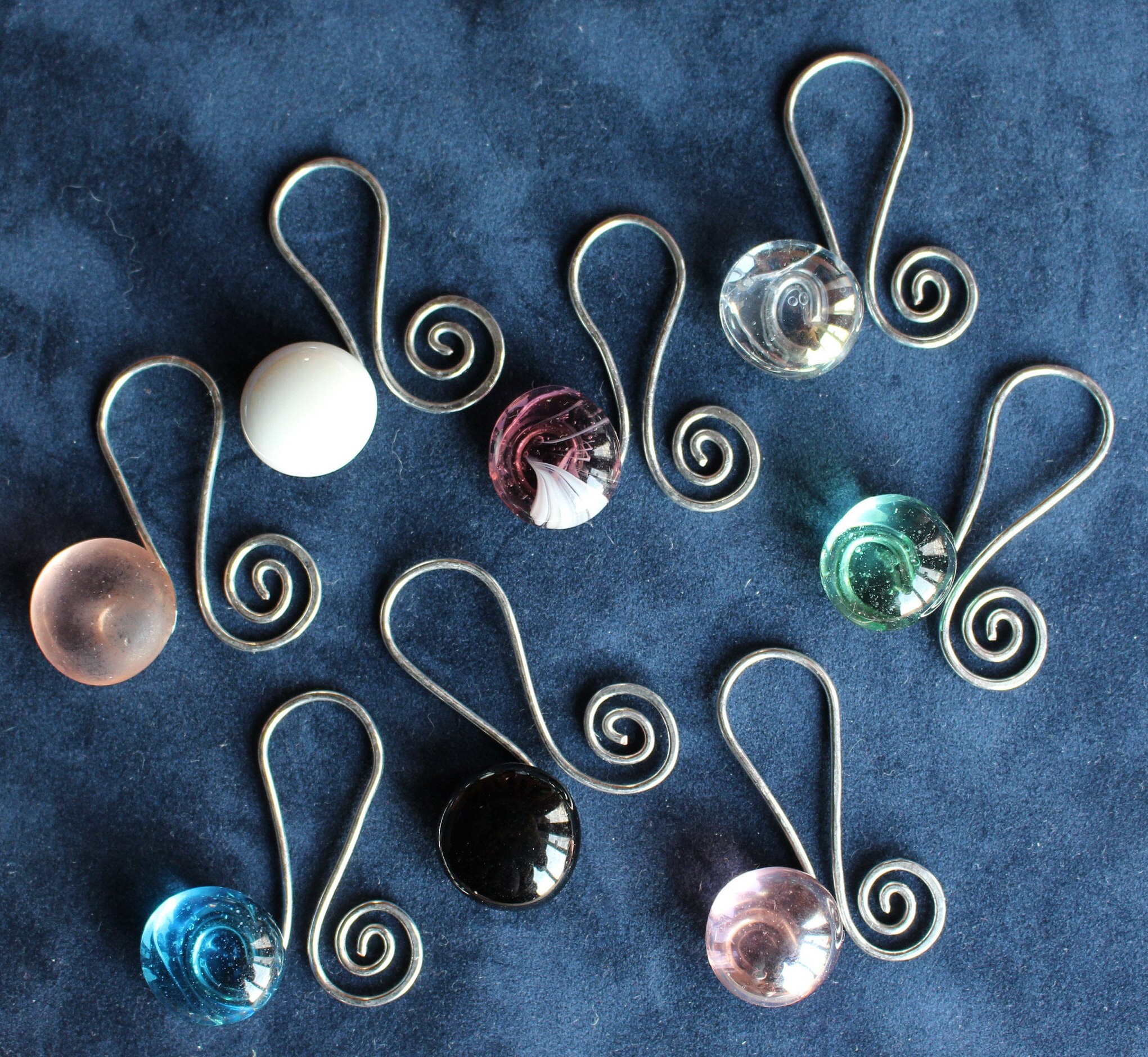 8 Wire Wrap Wine Glass Charms Wedding Gift Birthday Custom | Etsy