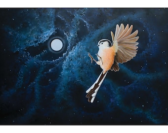 Hidrógeno - Impresión de bellas artes