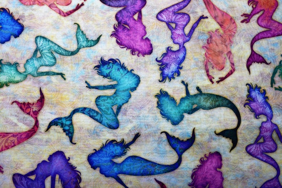 Fat Quarter Lotus in Springtime Irises Blue 100/% Cotton Quilting Fabric Kona Bay