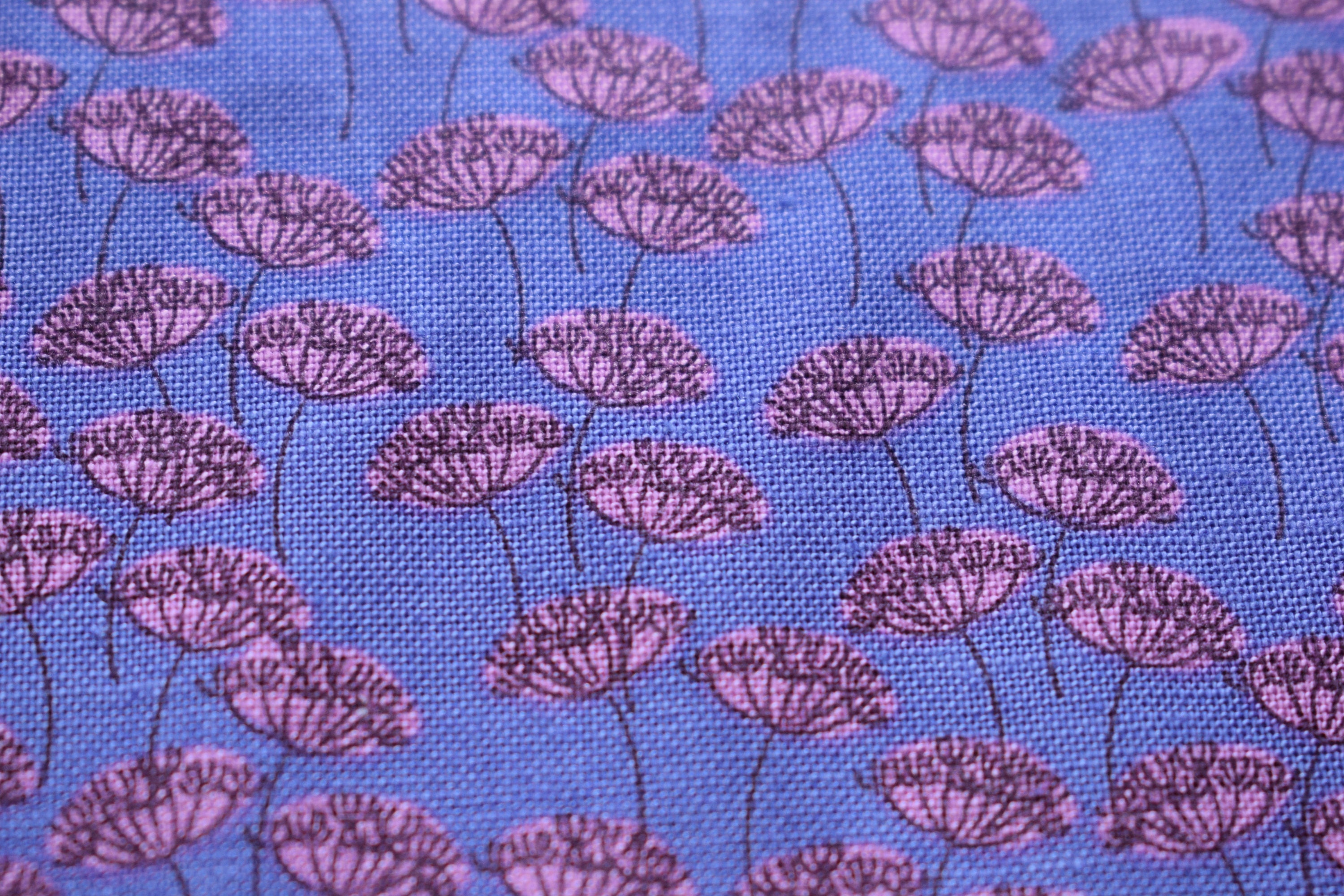 purple Quilting fabric seedheads fabric by inprint Jane | Etsy