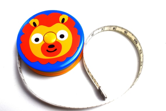 Cinta métrica infantil león, cinta métrica de oso, metro zoológico, costura  para niños, regalo de costura, cinta métrica, cinta métrica retráctil, -   España