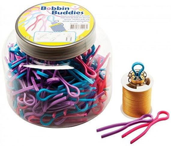 Bobbin Buddies, Bobbin Clips, Bobbin Holders, Bobbin Keeper, Bobbin  Organiser, Thread Clip, Bobbins Price per 10 Clips 