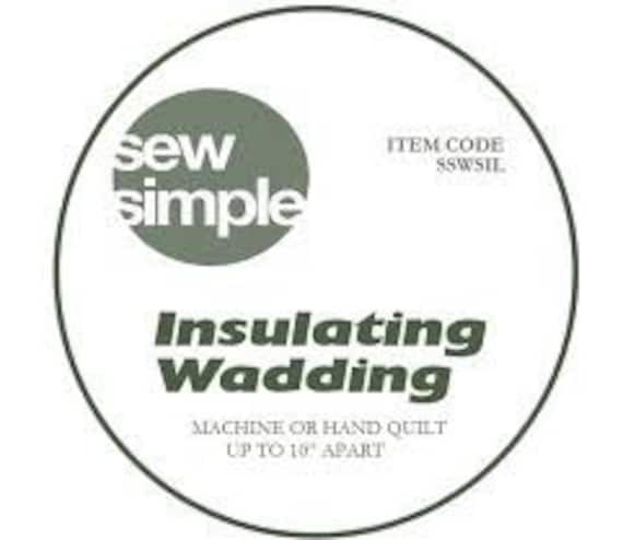 Insulated Quilt Wadding: Heat Resistant Thermal Batting - Per Metre