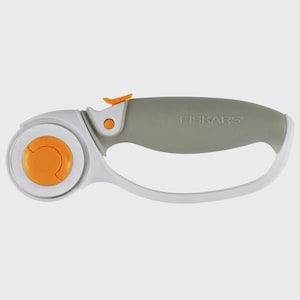 45mm Titanium Rotary Cutter by Fiskars - Essential Sewing Tool for Your Craft Projects