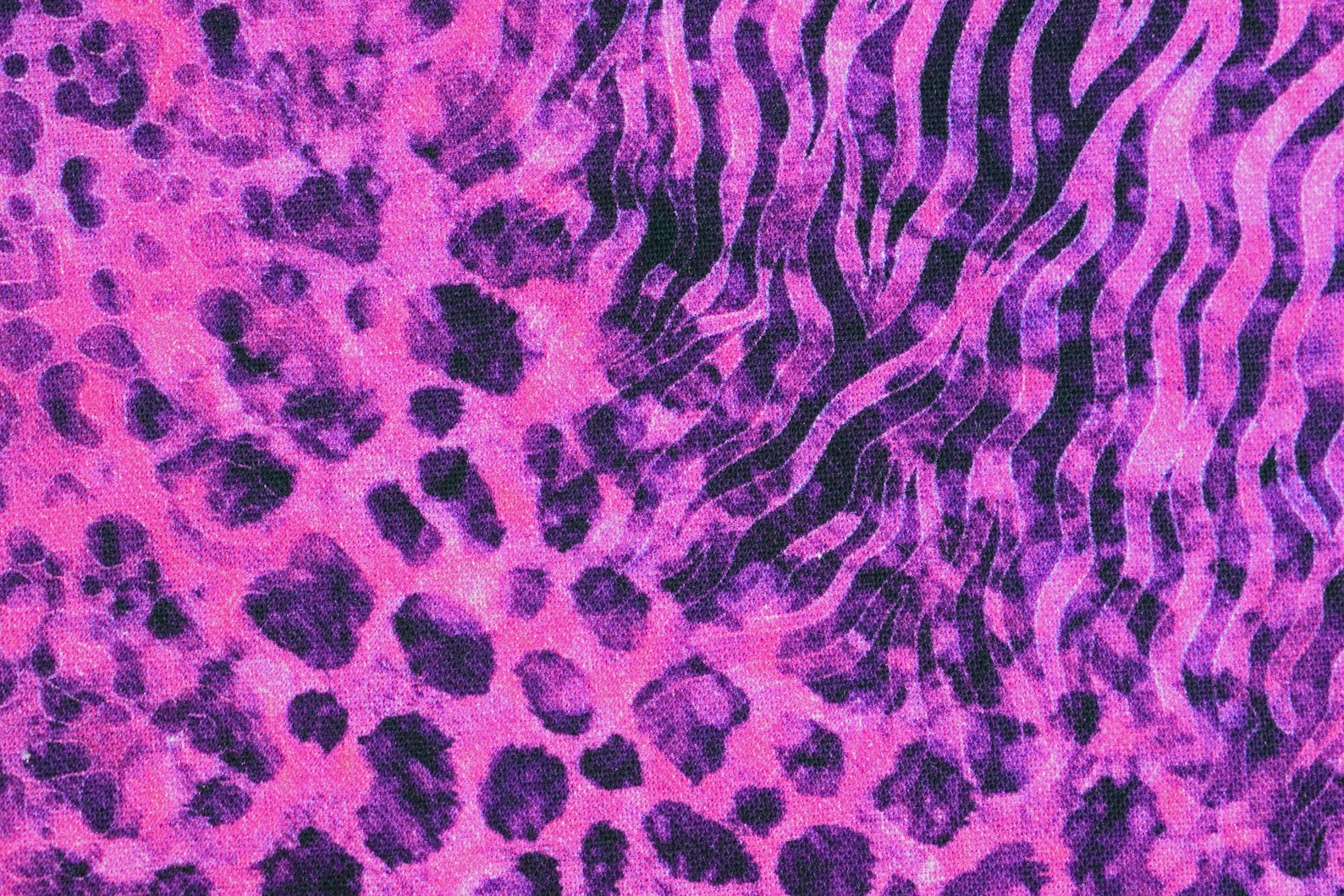 Pink Animal Print Fabric Quilting Fabric Cotton Fabric Etsy