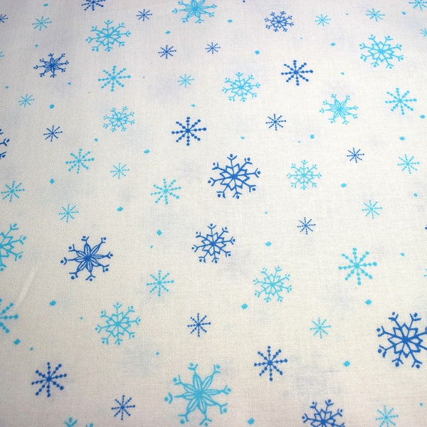 Snowflake fabric, quilting treasures,  quilting fabric, Just Chillin - Price by the Half Metre