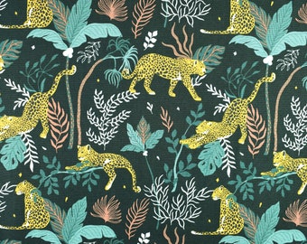 Leopard Cotton Quilting Fabric: Serengeti Print - Price by Half Metre