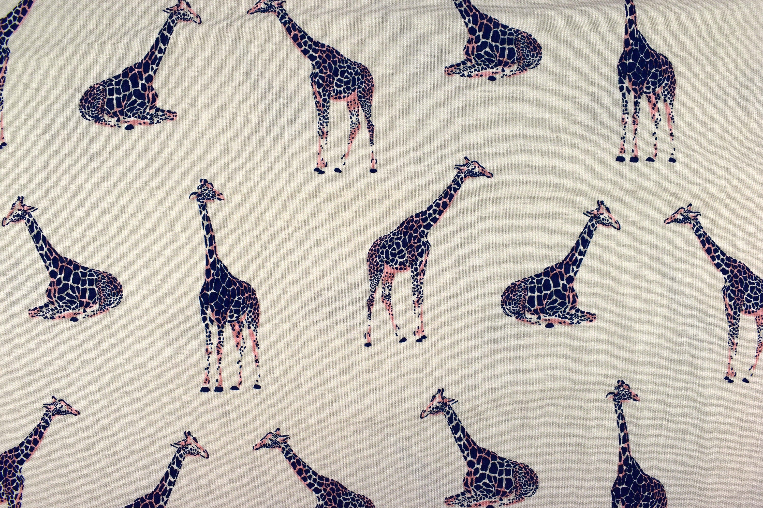 Giraffe Fabric Quilting Fabric Cotton Fabric Magic of - Etsy UK
