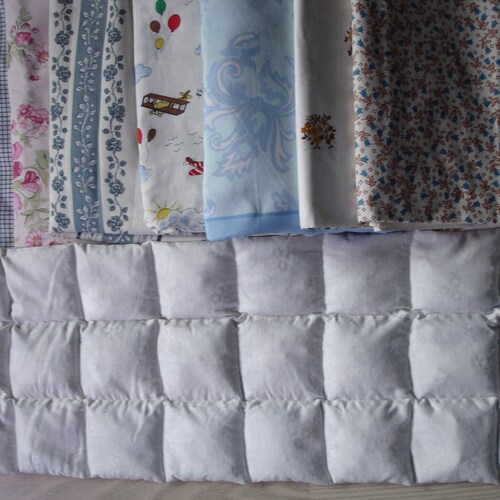 Grain pillow 30 x 80 cm back/lounger cushion 24 chambers