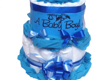 Diaper Cake | It's a girl/boy!